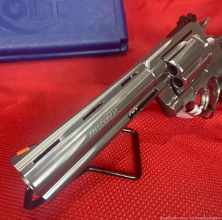 Colt Anaconda .44 Magnum Revolver 6" Semi Bright SS FREE SHIP NO CC FEES 44-img-2