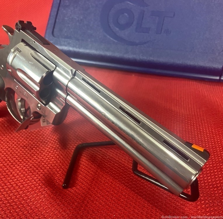 Colt Anaconda .44 Magnum Revolver 6" Semi Bright SS FREE SHIP NO CC FEES 44-img-4