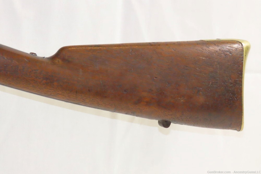 SCARCE Antique AMERICAN CIVIL WAR SHARPS & HANKINS Model 1862 NAVY Carbine-img-2