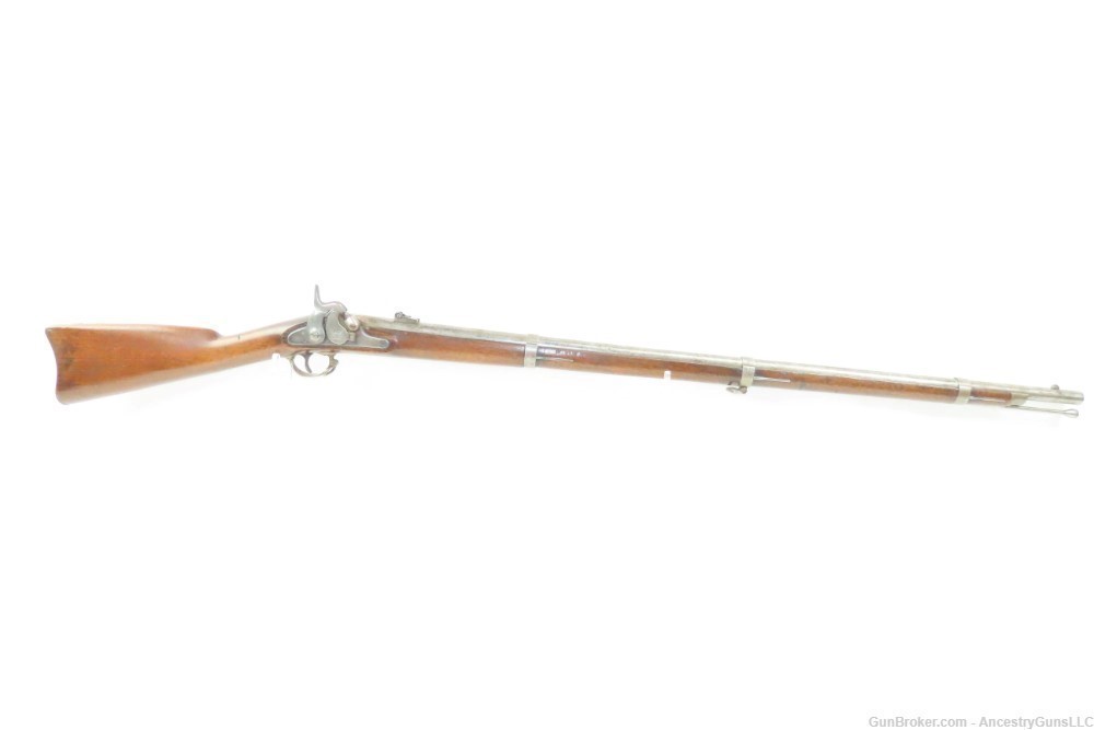 CIVIL WAR Antique US SPRINGFIELD ARMORY Model 1855 .58 Caliber Rifle-MUSKET-img-1