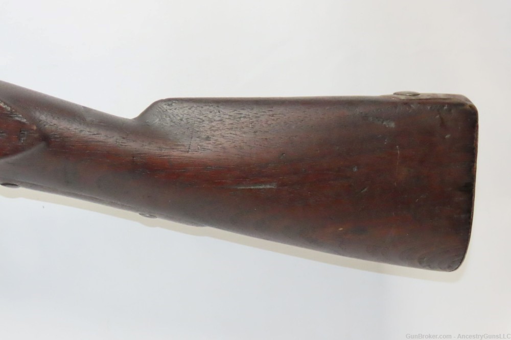 WAR of 1812 Antique U.S. HARPERS FERRY ARMORY Model 1795 Conversion MUSKET -img-17