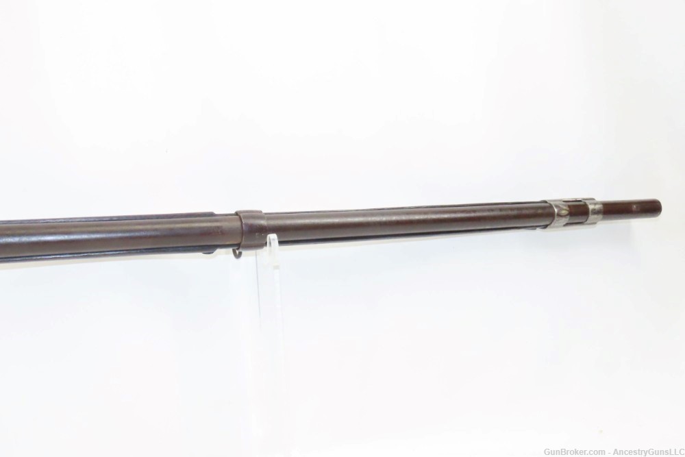 WAR of 1812 Antique U.S. HARPERS FERRY ARMORY Model 1795 Conversion MUSKET -img-13