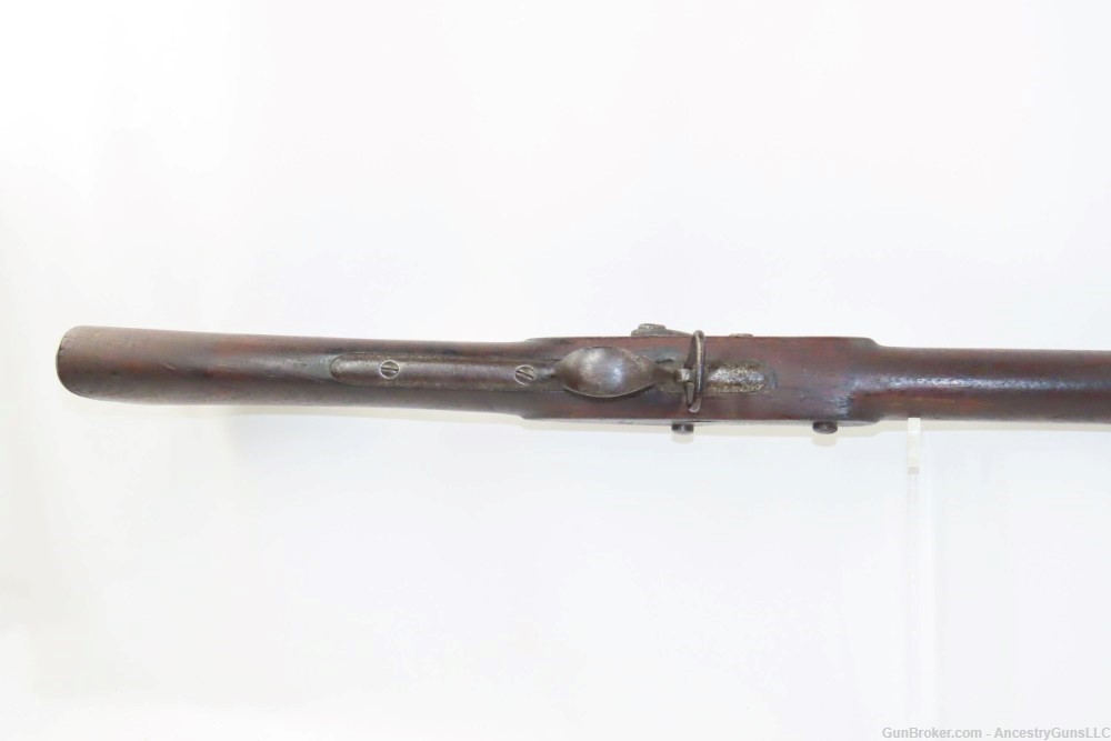 WAR of 1812 Antique U.S. HARPERS FERRY ARMORY Model 1795 Conversion MUSKET -img-8
