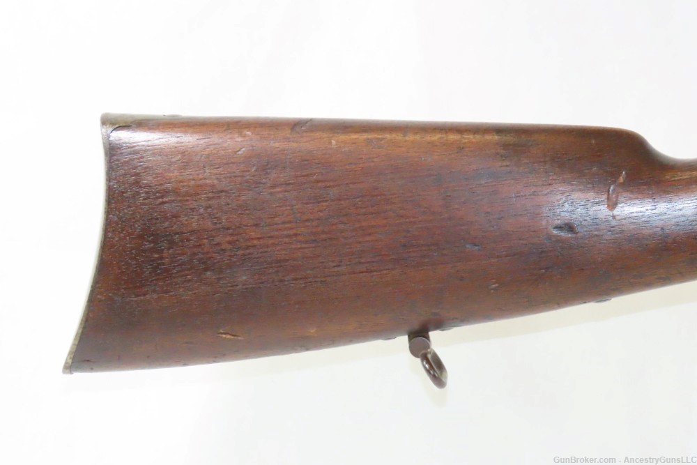CIVIL WAR Antique U.S. BURNSIDE Model 1864 “5th Model” SADDLE RING Carbine -img-2