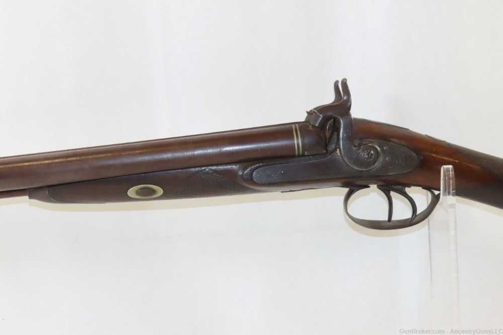 16 Gauge WESTLEY RICHARDS NEW BOND STREET LONDON Shotgun Double SxS Antique-img-3