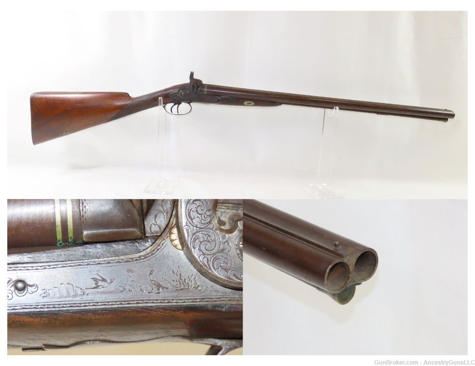 16 Gauge WESTLEY RICHARDS NEW BOND STREET LONDON Shotgun Double SxS Antique-img-0