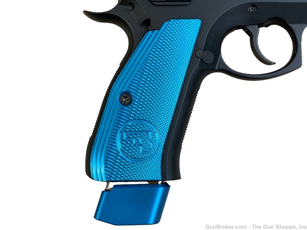 CZ 75 SP-01 Competition Blue 9mm Like New!-img-1