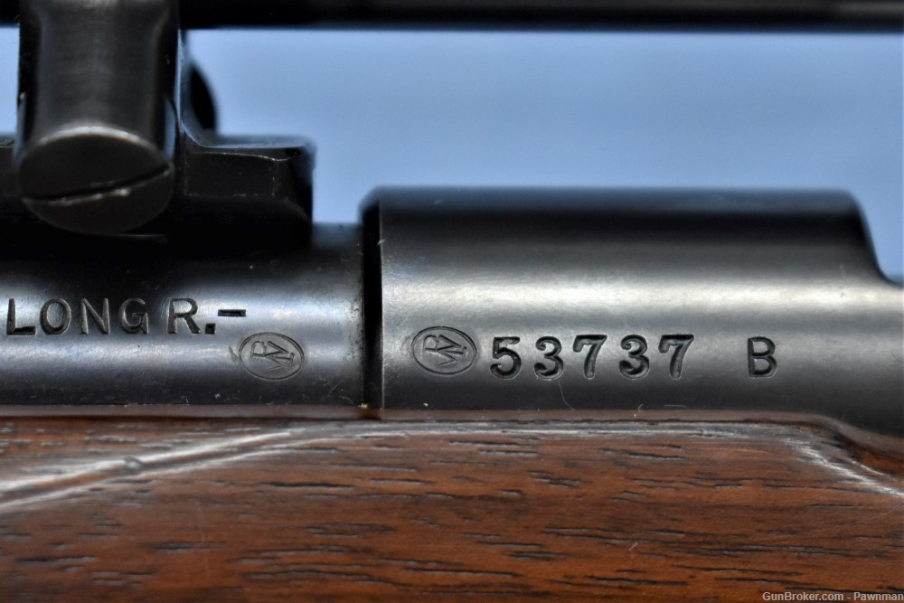 Winchester Model 52 Target 22LR w/scope  built 1946-img-9