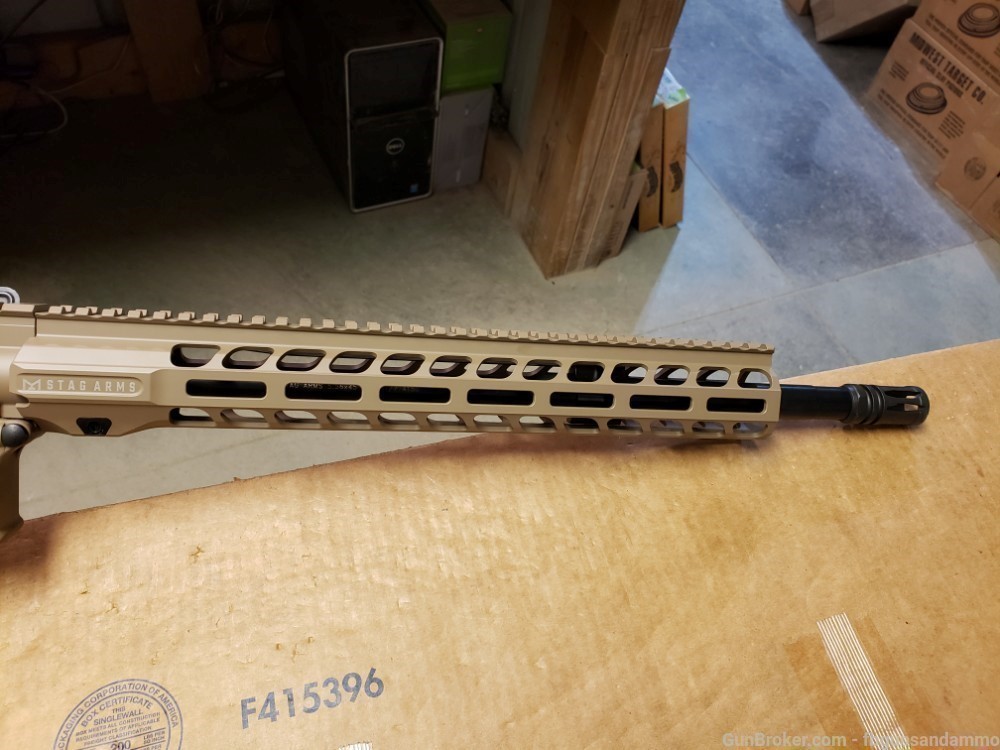 LEFT HAND STAG STAG-15L AR15 16" 5.56 .223 STAG15010242 STAG-15 TAN FDE-img-14
