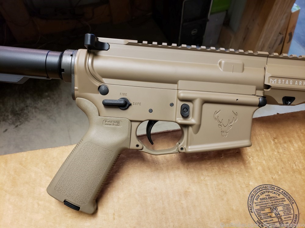 LEFT HAND STAG STAG-15L AR15 16" 5.56 .223 STAG15010242 STAG-15 TAN FDE-img-12