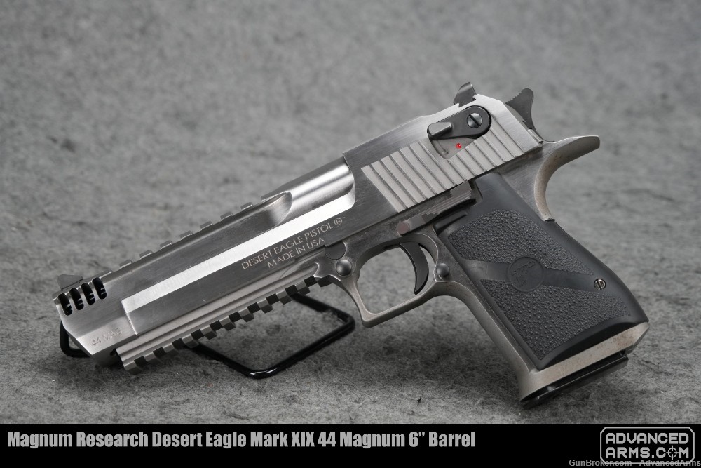 *USED* Magnum Research Desert Eagle Mark XIX 44 Magnum 6” Barrel-img-0