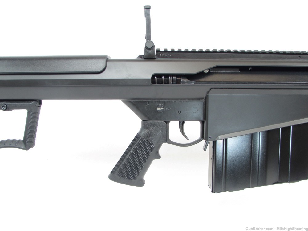 NIB BARRETT M107A1 .50 BMG SEMI-AUTO 29" Fluted, BLK Suppressor-Ready 18059-img-2