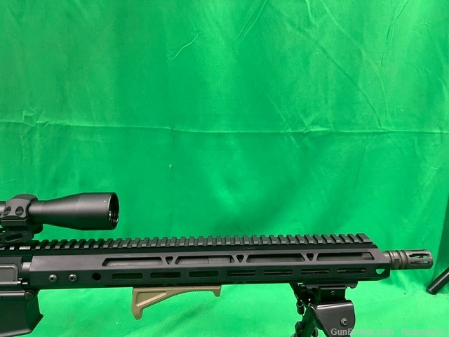 Anderson AM-15 7.62x39 Rifle with Scope, Bipod, Grips-img-3