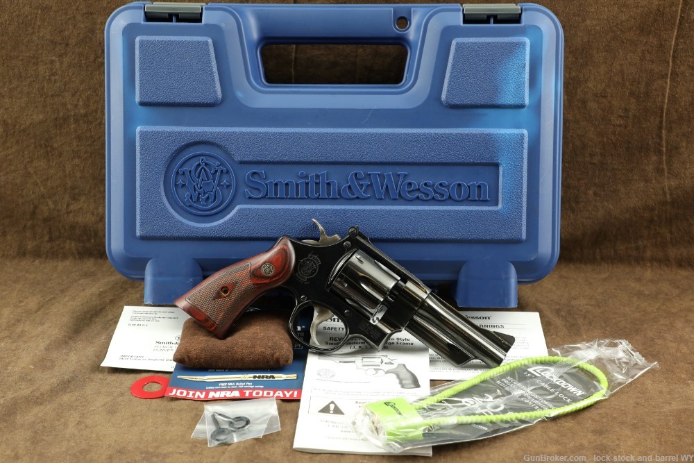 Smith & Wesson S&W Model 27-9 .357 Magnum 4” DA/SA Revolver w/ Case-img-2