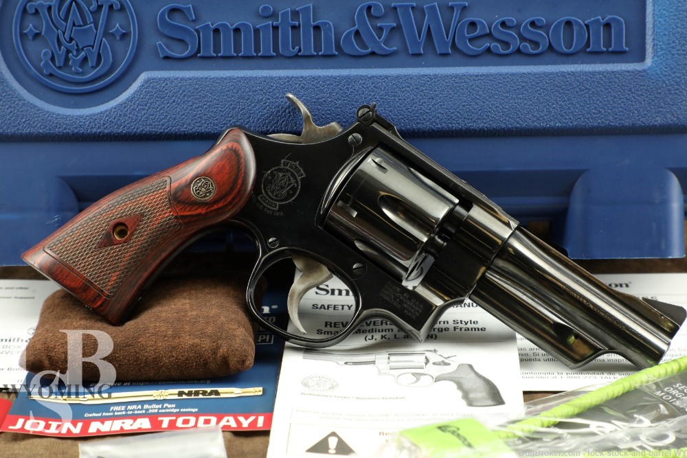 Smith & Wesson S&W Model 27-9 .357 Magnum 4” DA/SA Revolver w/ Case-img-0