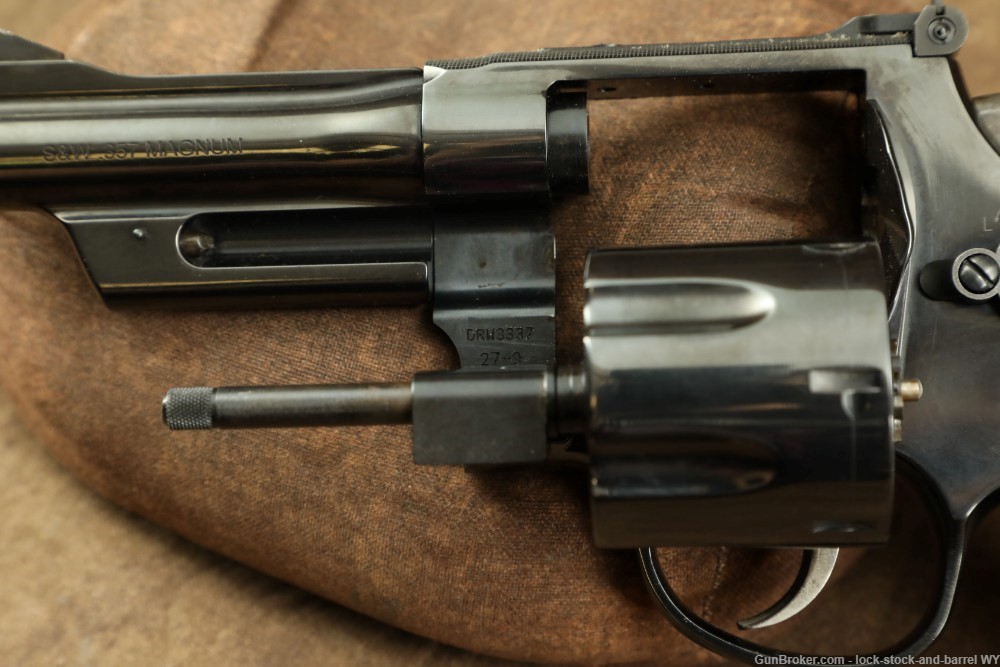 Smith & Wesson S&W Model 27-9 .357 Magnum 4” DA/SA Revolver w/ Case-img-26