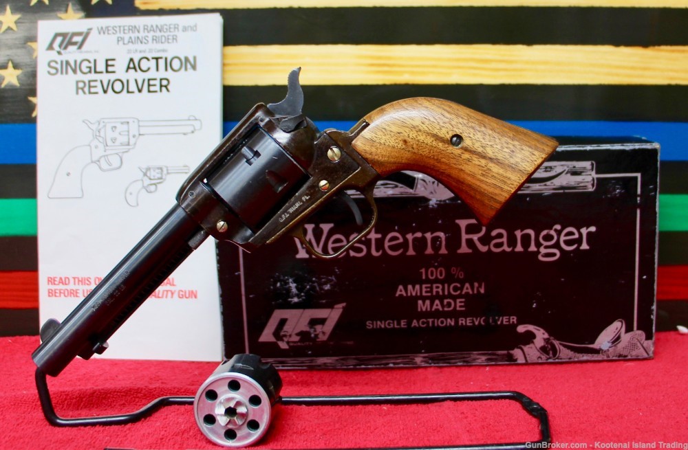 QFI Western Ranger .22LR / Mag Revolver SA-img-0