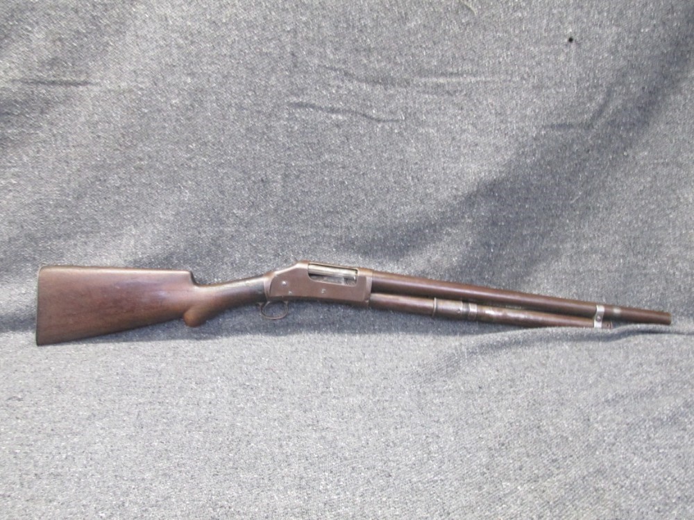 ANTIQUE WINCHESTER MODEL 1897 SHOTGUN-1st YEAR PRODUCTION MADE IN 1897-img-1