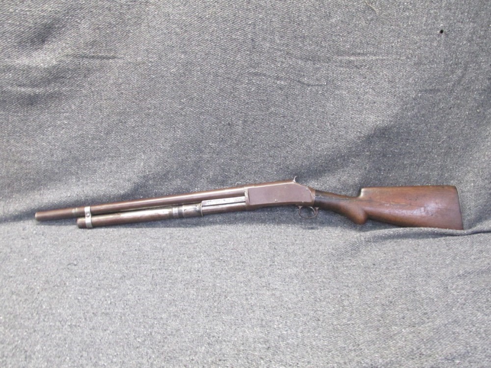 ANTIQUE WINCHESTER MODEL 1897 SHOTGUN-1st YEAR PRODUCTION MADE IN 1897-img-4