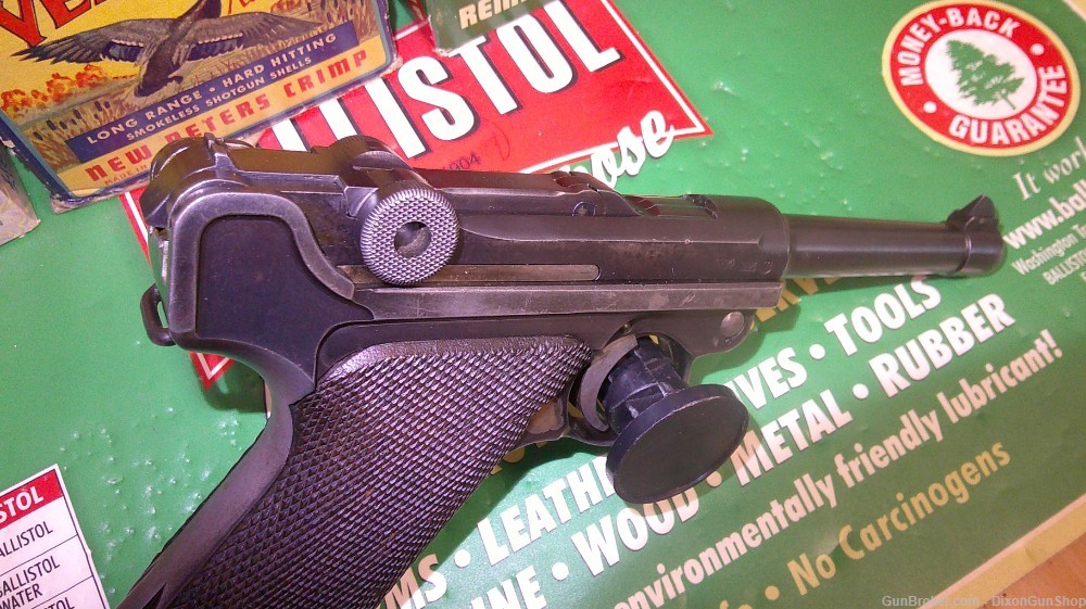 Mauser Luger P08 S/42 G Date 1935 4 Digit Serial Number-img-14