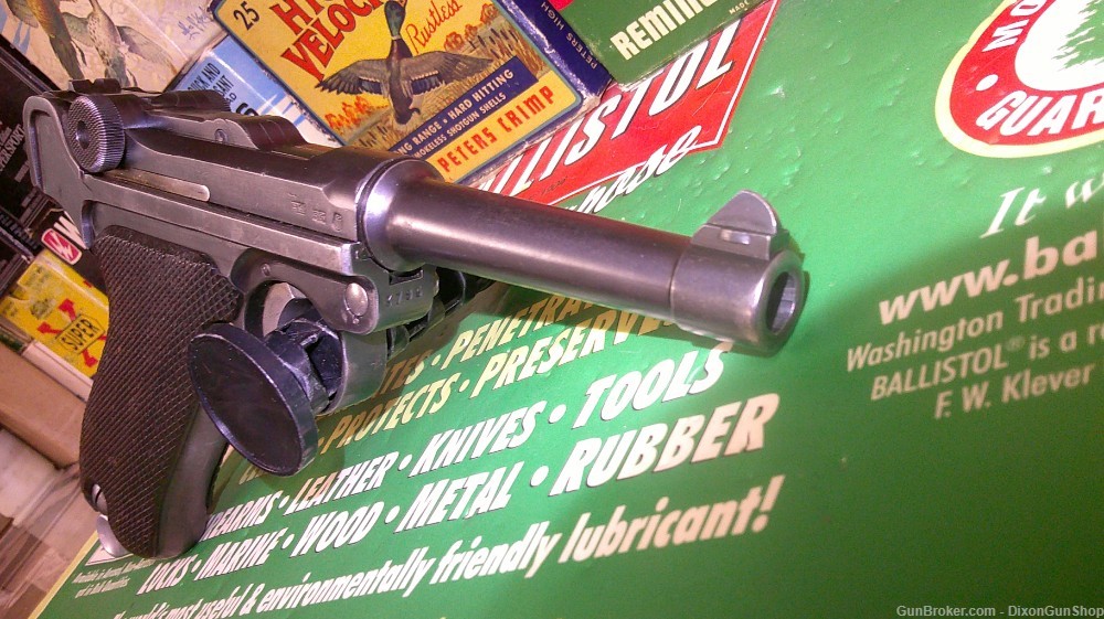 Mauser Luger P08 S/42 G Date 1935 4 Digit Serial Number-img-18
