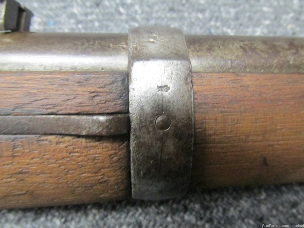 ANTIQUE IMPERIAL GERMAN 71/84 MAUSER RIFLE-AMBERG 1887-GARDE UNIT MARKED-img-27