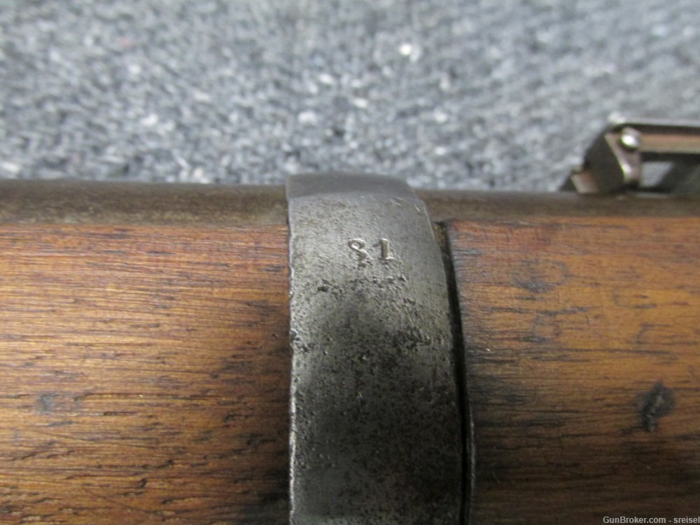 ANTIQUE IMPERIAL GERMAN 71/84 MAUSER RIFLE-AMBERG 1887-GARDE UNIT MARKED-img-23