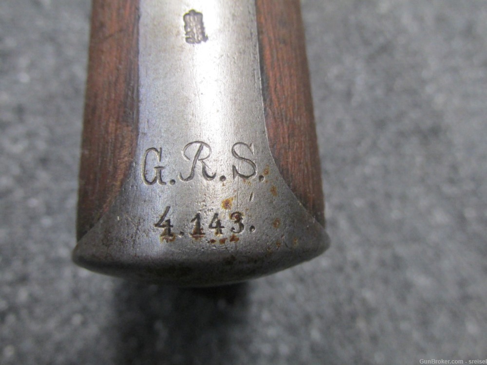 ANTIQUE IMPERIAL GERMAN 71/84 MAUSER RIFLE-AMBERG 1887-GARDE UNIT MARKED-img-15