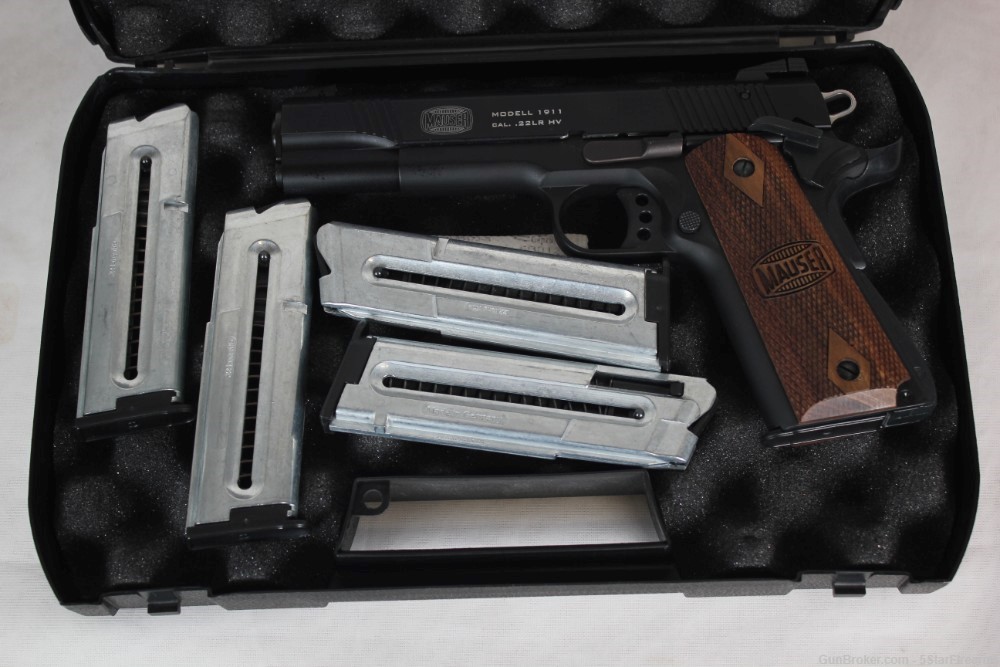 MAUSER Blue Line Solutions 1911 .22lr w/5 mags Layaway Available NO RESERVE-img-14