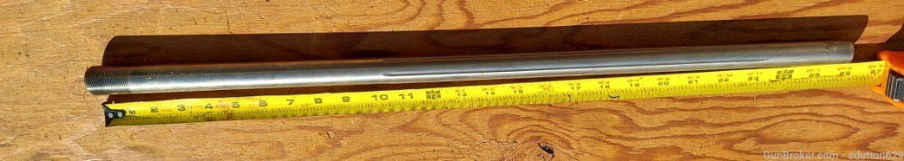 Savage 112 .220 swift barrel stainless fluted bull barrel-img-0