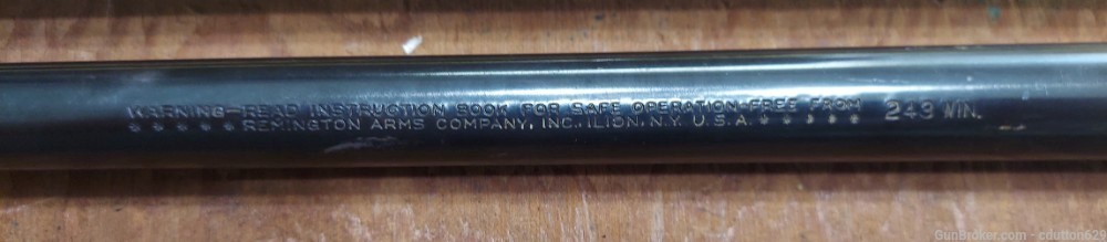 Remington 700 .243 factory blued 22 inch barrel-img-2