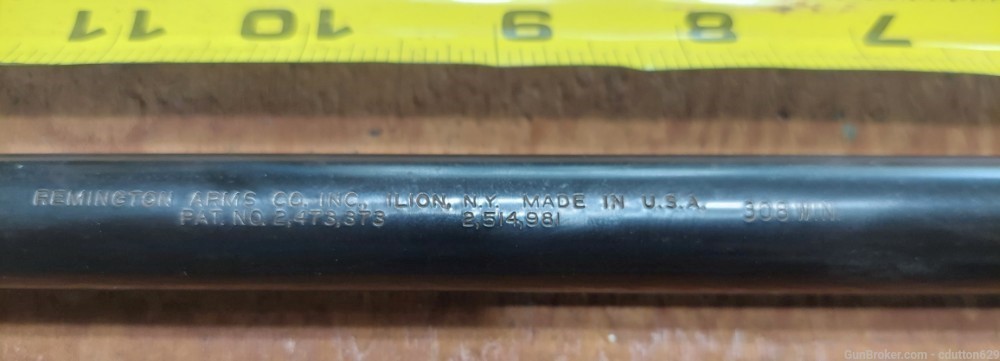 Remington 700 .22-250 matte factory barrel-img-2