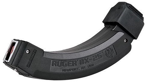 Ruger, Magazine, BX-25 2-Pack, 22LR, 25Rd, Black, Fits 10/22-img-0