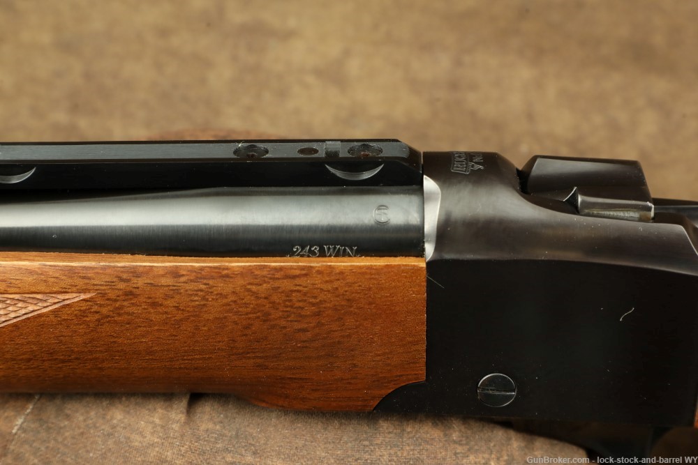 Ruger No. 1 Single Shot Rifle .243 Winchester Falling Block Rifle 1992-img-29