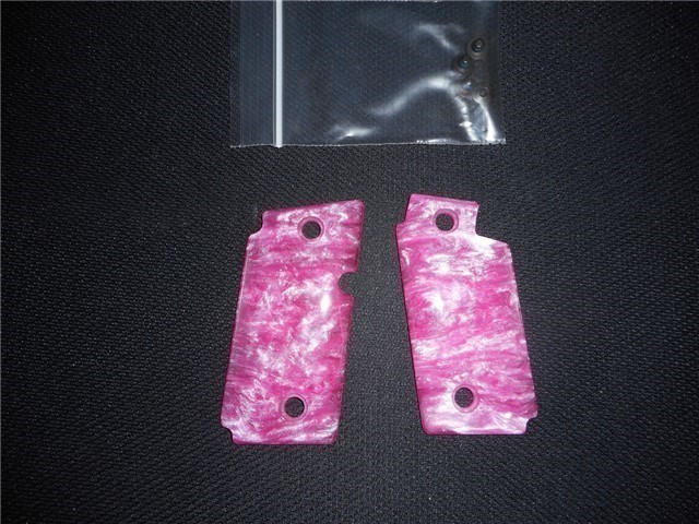 Sig Sauer P238 Pink Pearlite Grips.  No CC Fees!-img-1