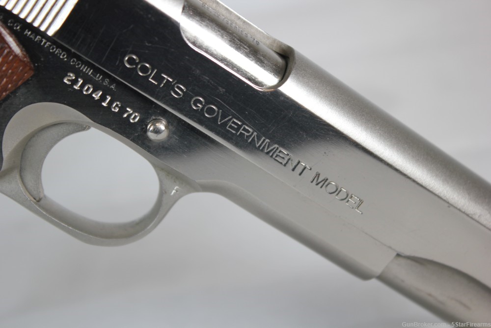 1977 COLT Government Model MKIV Series 70 w/.22lr Ace Conversion-img-5