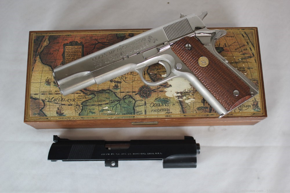 1977 COLT Government Model MKIV Series 70 w/.22lr Ace Conversion-img-29