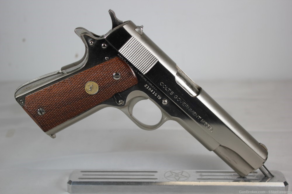 1977 COLT Government Model MKIV Series 70 w/.22lr Ace Conversion-img-1