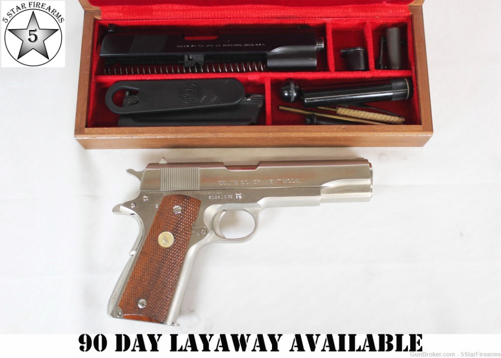 1977 COLT Government Model MKIV Series 70 w/.22lr Ace Conversion-img-0