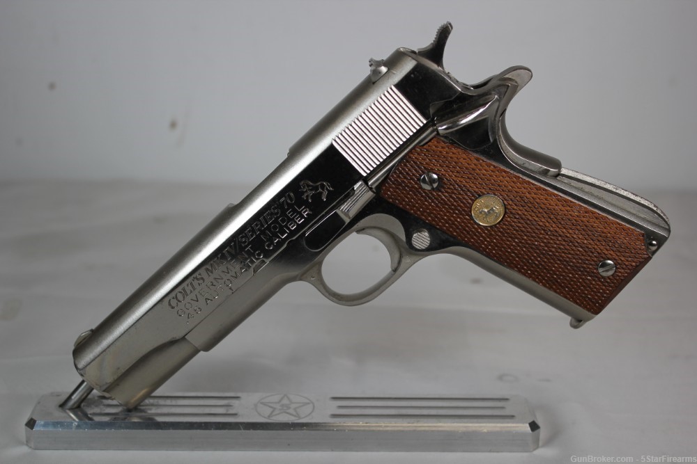 1977 COLT Government Model MKIV Series 70 w/.22lr Ace Conversion-img-7