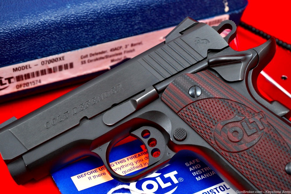 Scarce & Desired Colt Defender .45 ACP Original Case ANIB-img-4