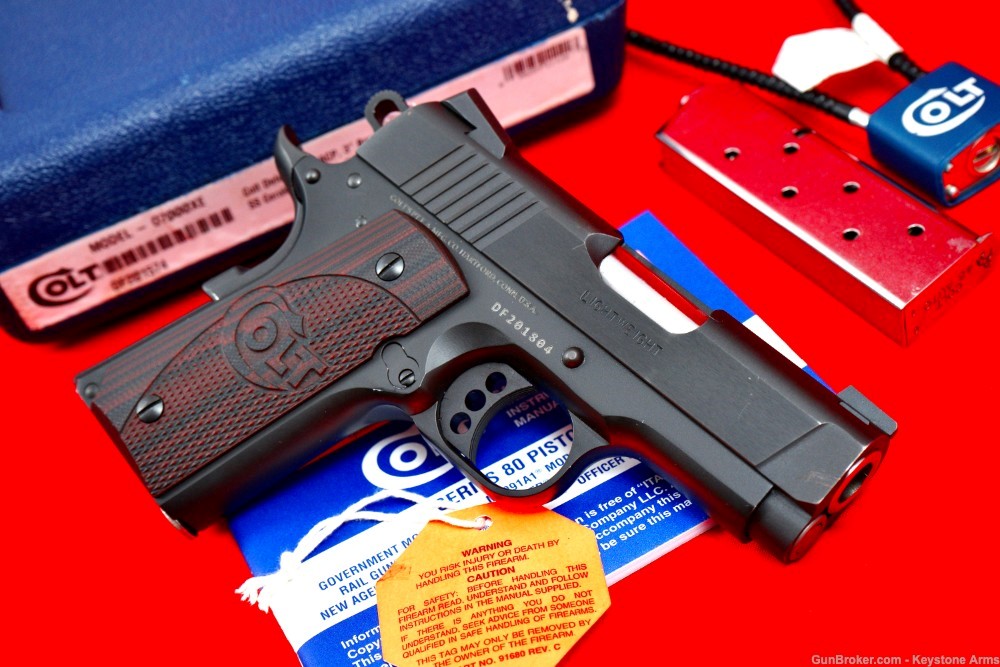 Scarce & Desired Colt Defender .45 ACP Original Case ANIB-img-6