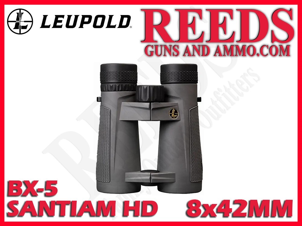 Leupold BX-5 Santiam HD 8x42mm Binoculars Gray 174481-img-0