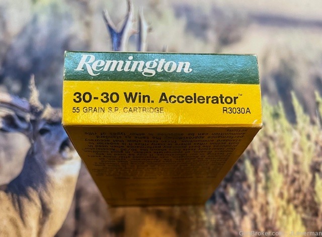 3 Nice Full Boxes of Remington 30-30 Win. Accelerator Rounds - R3030A-img-1