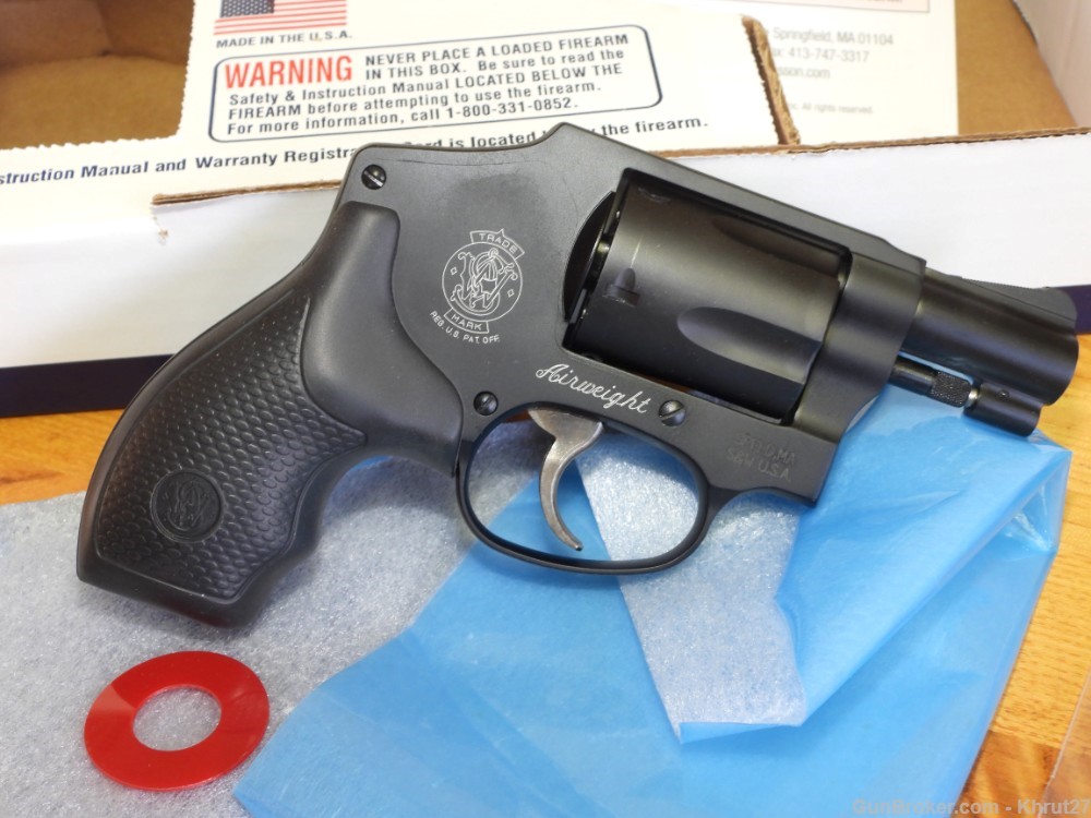  S&W M442, .38 SPL+P Revolver 5 Shot-img-1