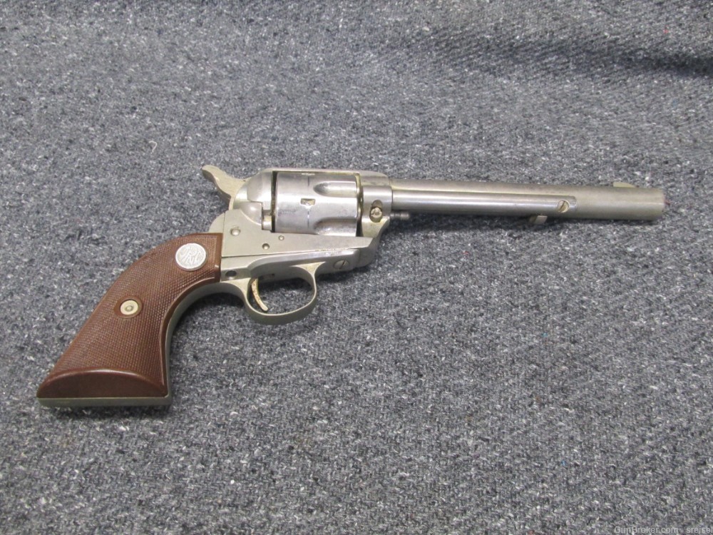 MODEL GUN CORP COLT SINGLE ACTION ARMY BLANK/DUMMY/TOY REVOLVER-BEAUTY-img-0
