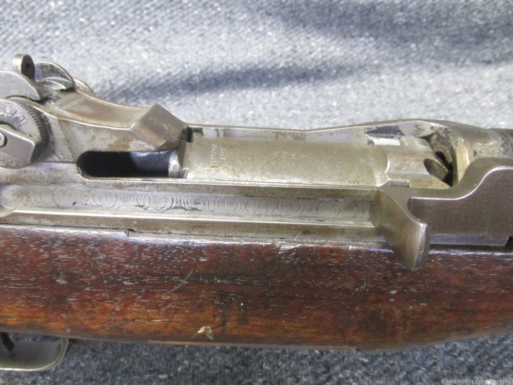 WWII USGI M1 GARAND RIFLE-1943-44 PRODUCTION-SCHOOL PRACTICE GUN-img-11