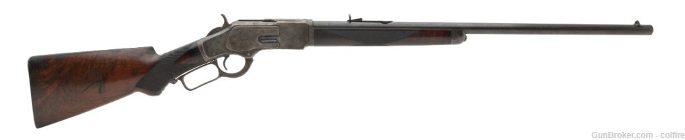 Beautiful Deluxe Winchester 1873 Rifle 32-20 (AW267)-img-0