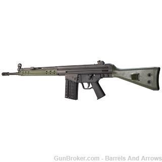PTR PTR-100 GI Model Semi-Auto Rifle, 308 Win., 18" Bbl, Parkerized, Green -img-0