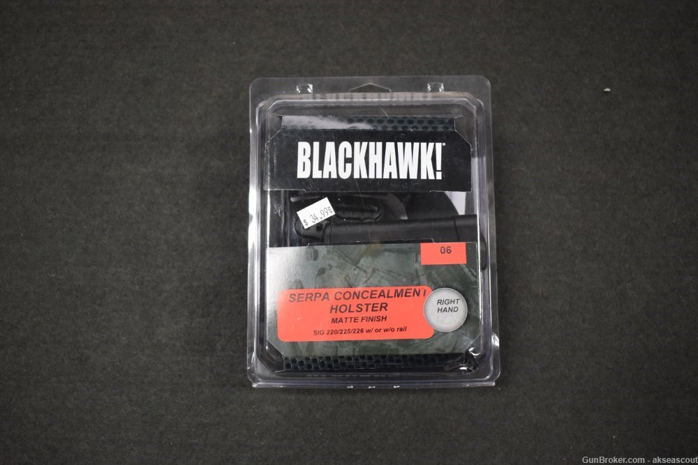 Blackhawk Serpa Concealment Holster - SIG 220/225/226 w/ or w/o rail - RH-img-0